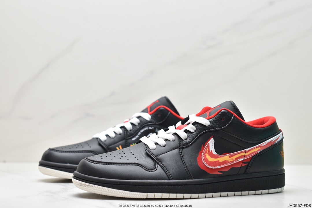 Nike Air Jordan 1 Low PRM ”Elephant Print” AJ1 Jordan first generation low-top basketball shoes FJ7073-010