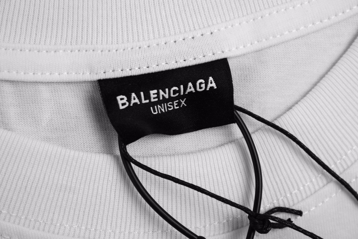 170 balenciaga 恶搞联名系列短袖巴黎恶搞联名系列T恤