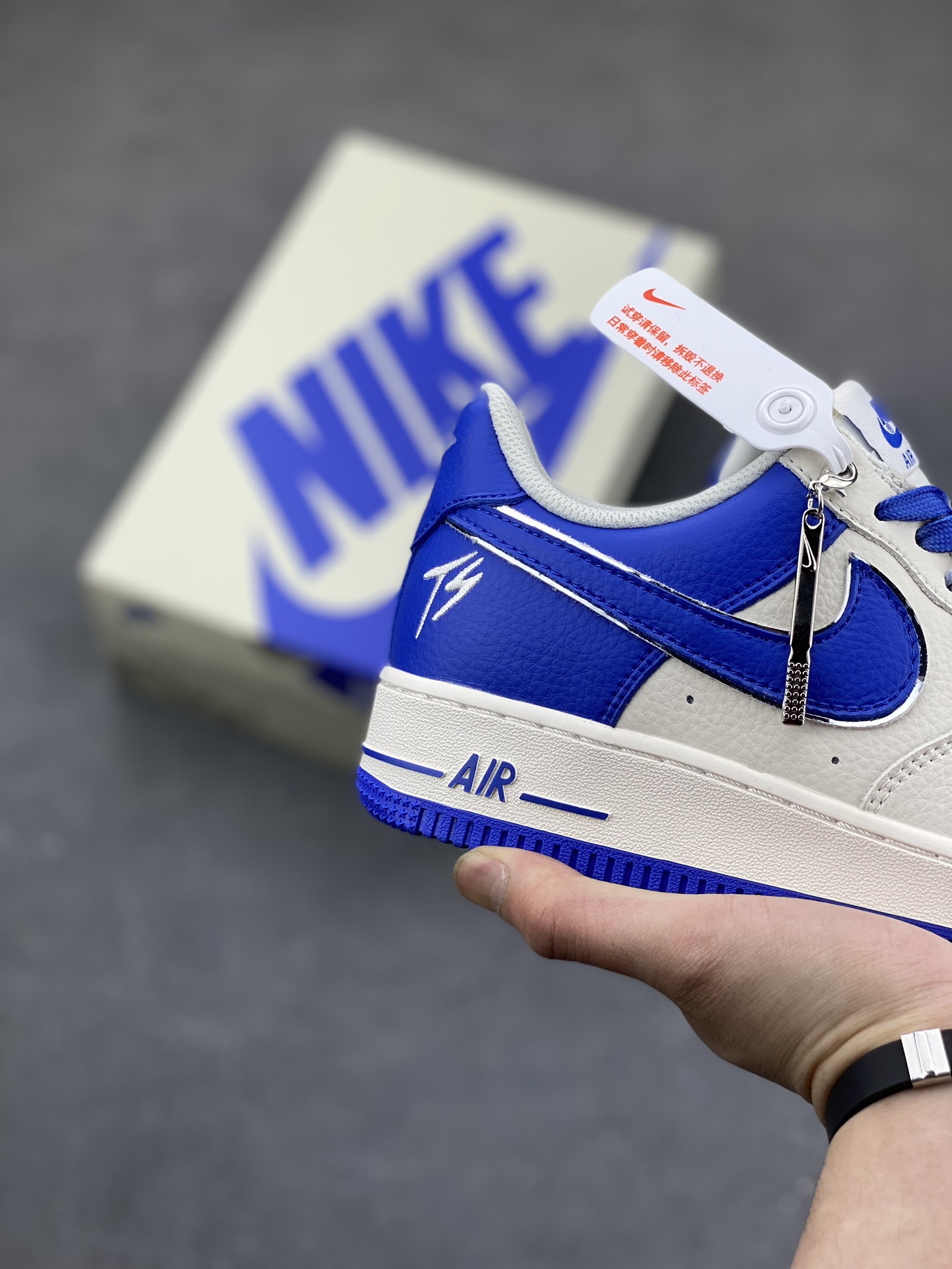 Nike Air Force 1 '07 Low Blue TS - Original Quality & Comfort 6 i1683401561 1040 4