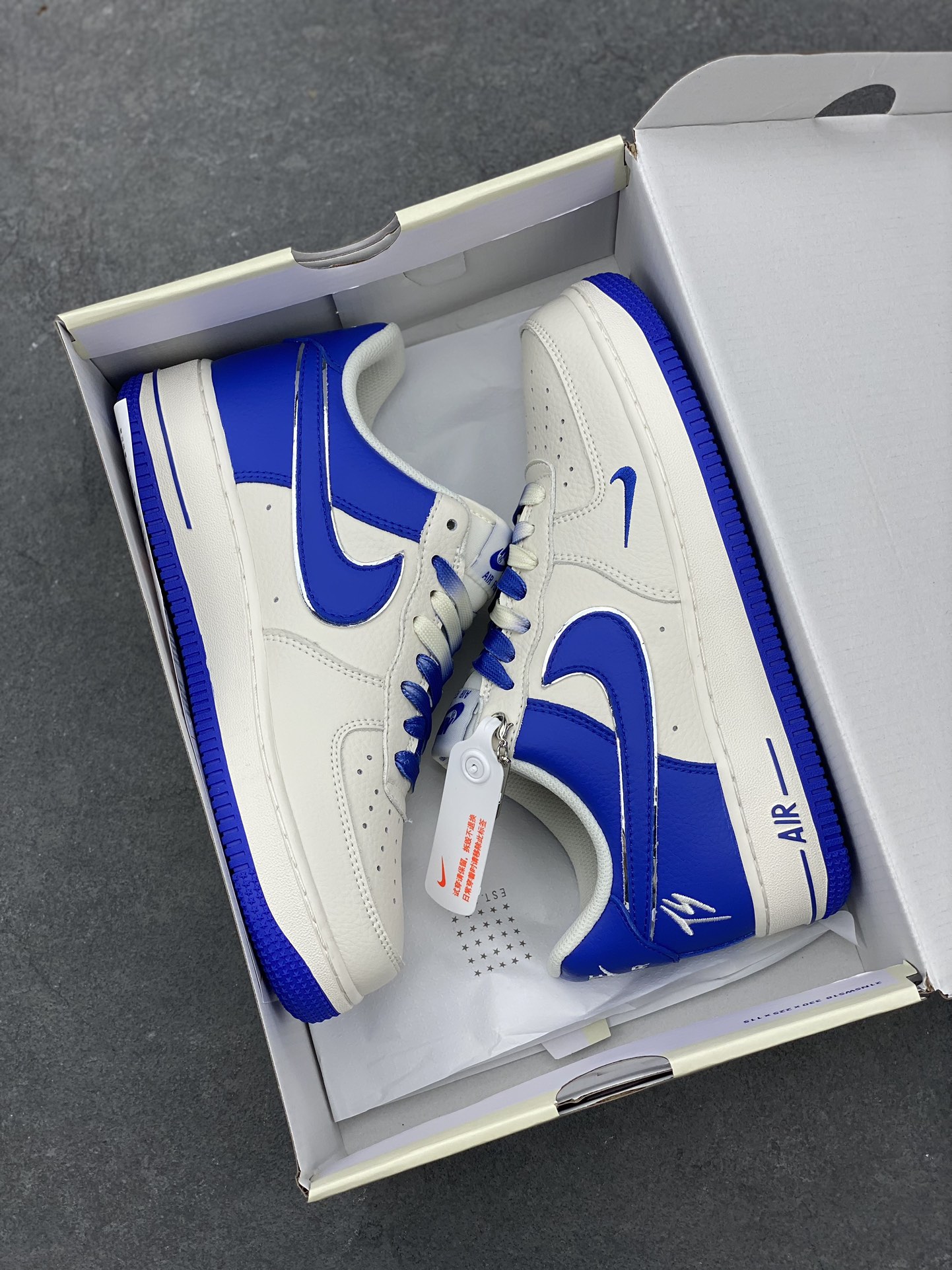 Nike Air Force 1 '07 Low Blue TS - Original Quality & Comfort 10 i1683401561 1567 8
