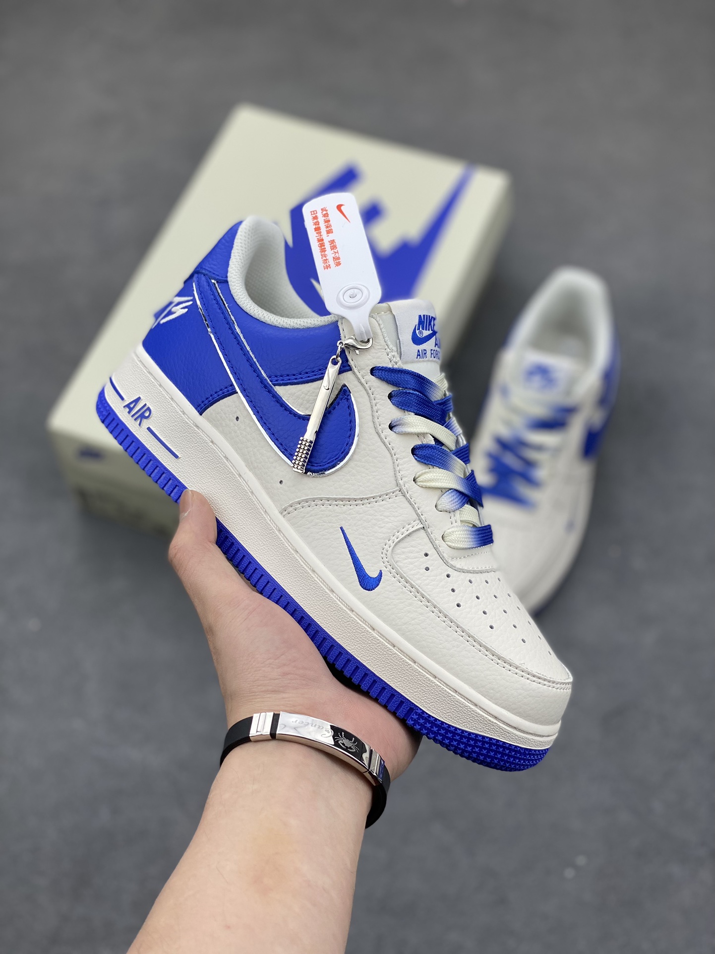Nike Air Force 1 '07 Low Blue TS - Original Quality & Comfort 2 i1683401561 2053 0