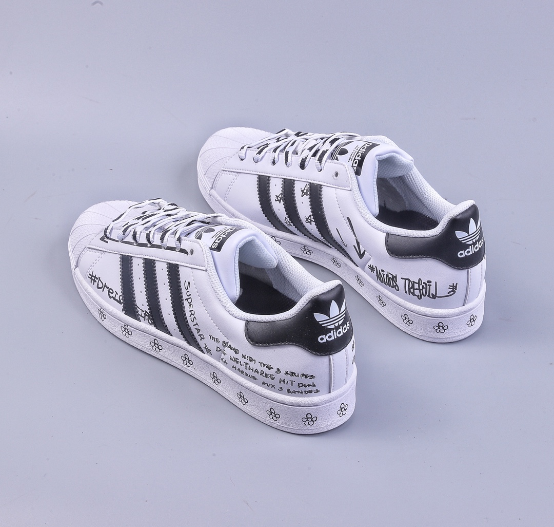 Adidas Originals Superstar new shell head casual sneakers GV9804