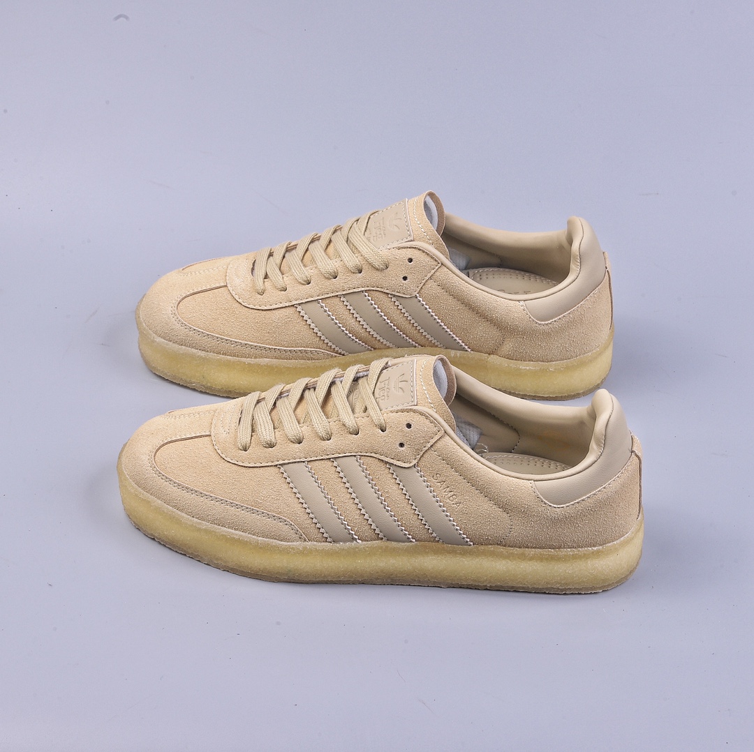 KITH x Clarks x Adidas Originals 8th Street Samba three-party joint samba street series sneakers