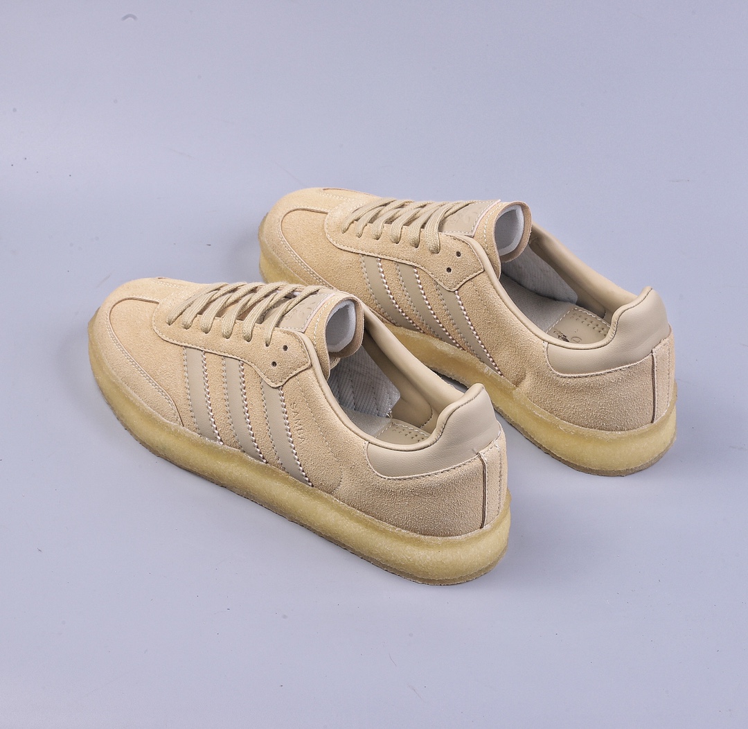 KITH x Clarks x Adidas Originals 8th Street Samba three-party joint samba street series sneakers