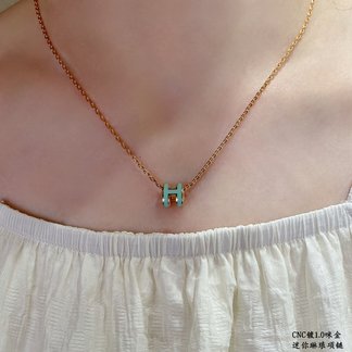 Hermes Jewelry Necklaces & Pendants Green Light Mini