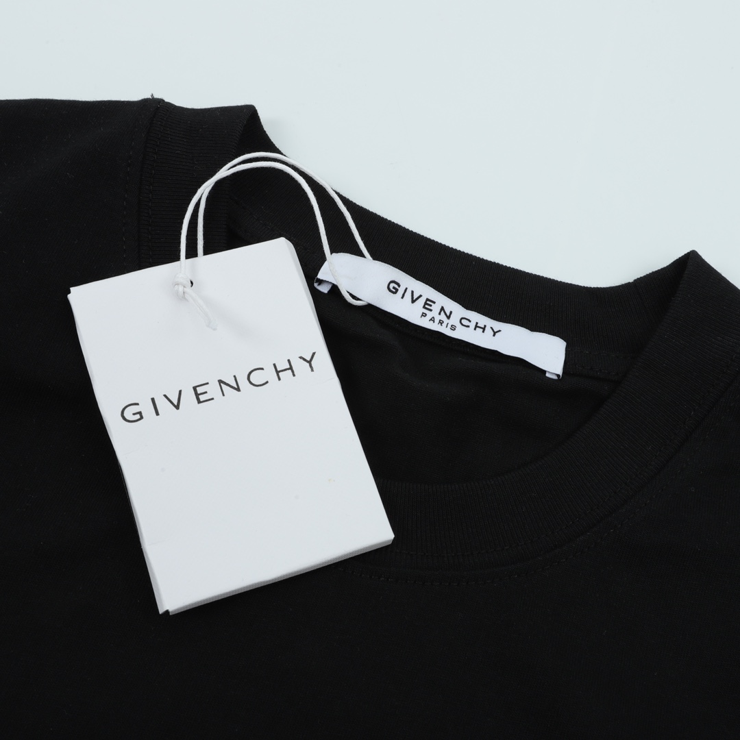 170 GIVENCHY/纪梵希 23ss 4Glogo印花短袖