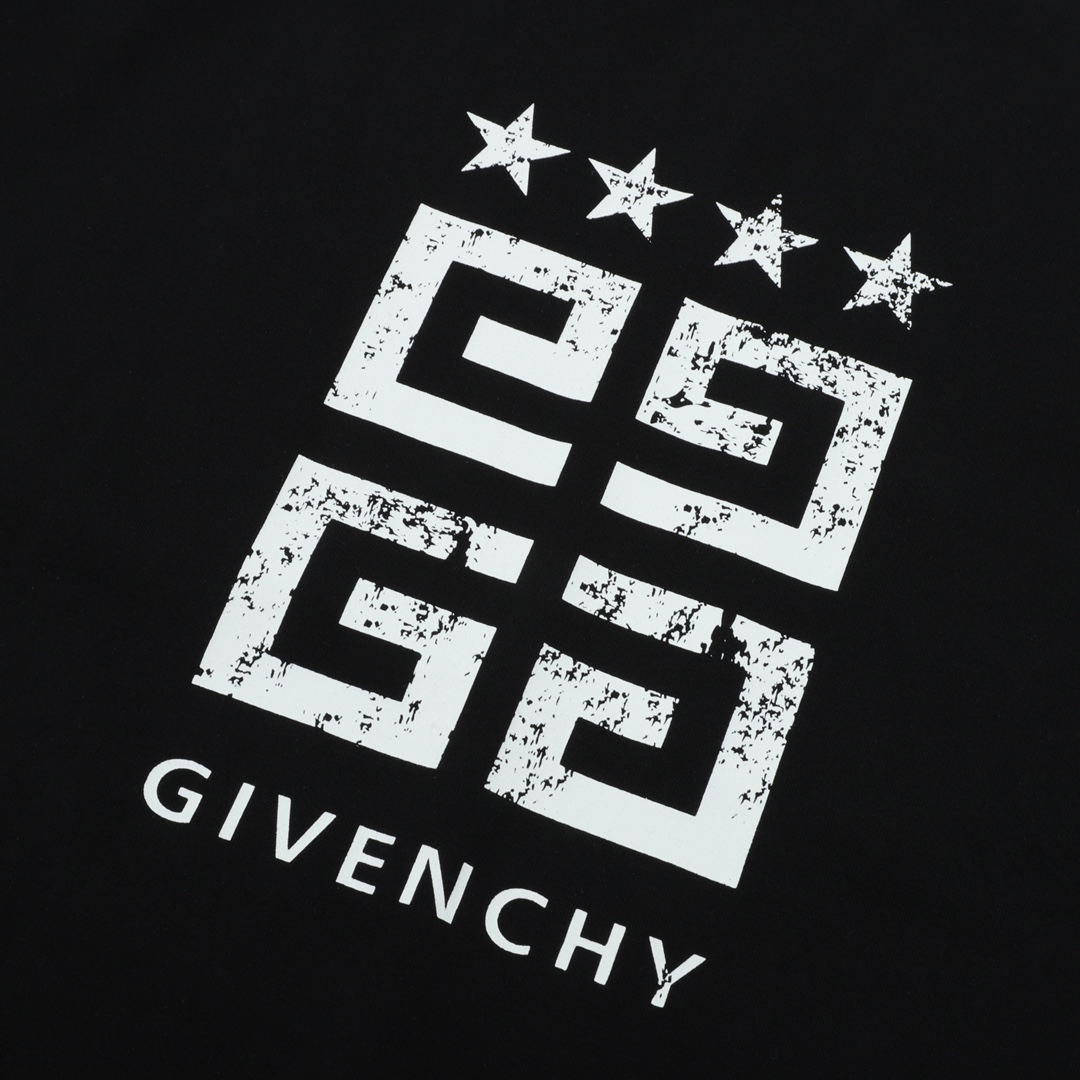 170 GIVENCHY/纪梵希 23ss 4Glogo印花短袖