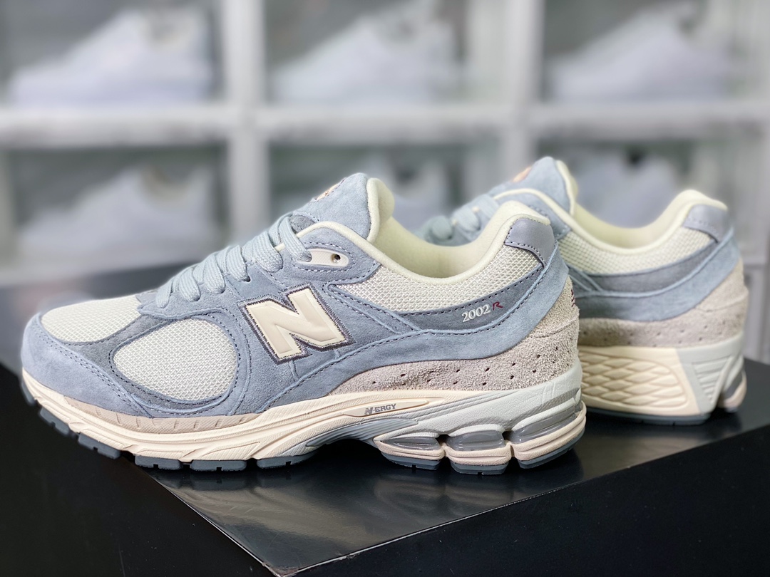 New Balance ML2002 series low-top retro dad style casual sports jogging shoes ”light gray beige” M2002RLN