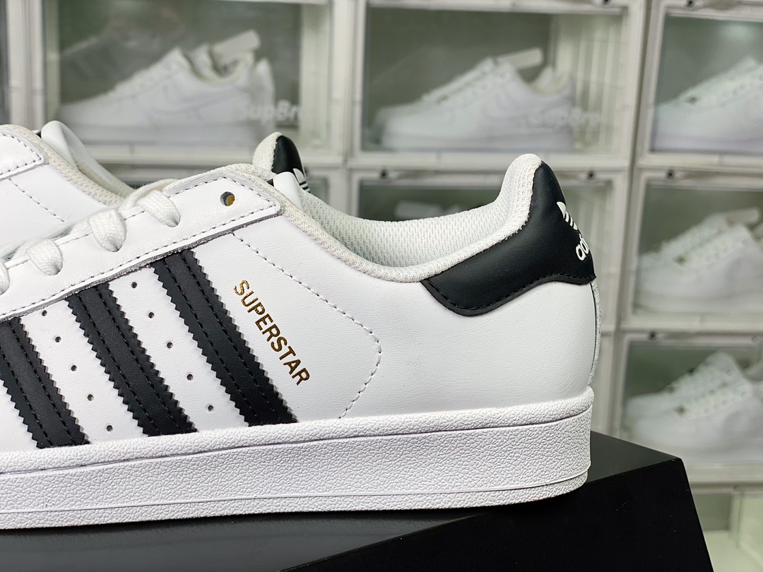 adidas Originals Superstar ”White/Black/Gold” Shell Toe C77124