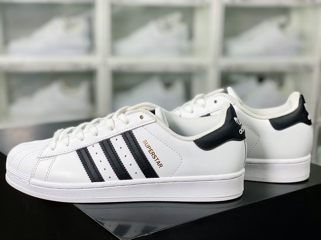 adidas Originals Superstar ”White/Black/Gold” Shell Toe C77124