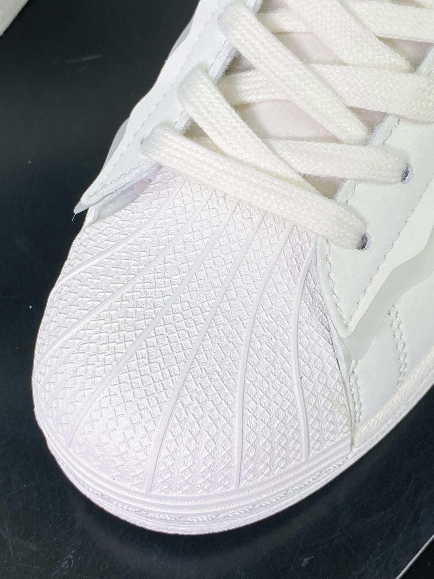 Adidas Originals Superstar ”Milk White/Lace” Shell Toe Series Low-Top Sneakers ”Leather Milk White Lace Ice Cream” GW4441