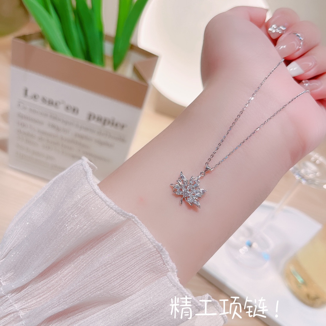 Solid Silver Necklace Delicate Father's Day Gold