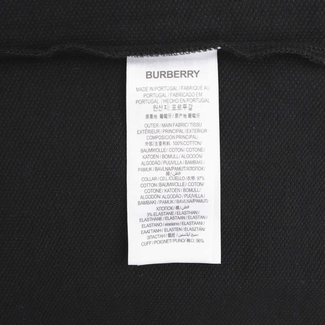 200 Burberry/巴宝莉 烫钻战马短袖POLO衫