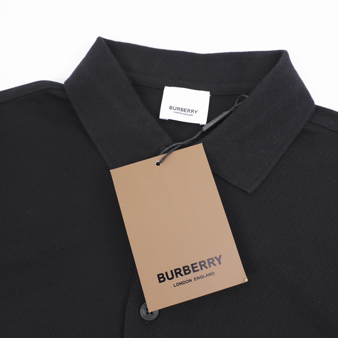 200 Burberry/巴宝莉 烫钻战马短袖POLO衫