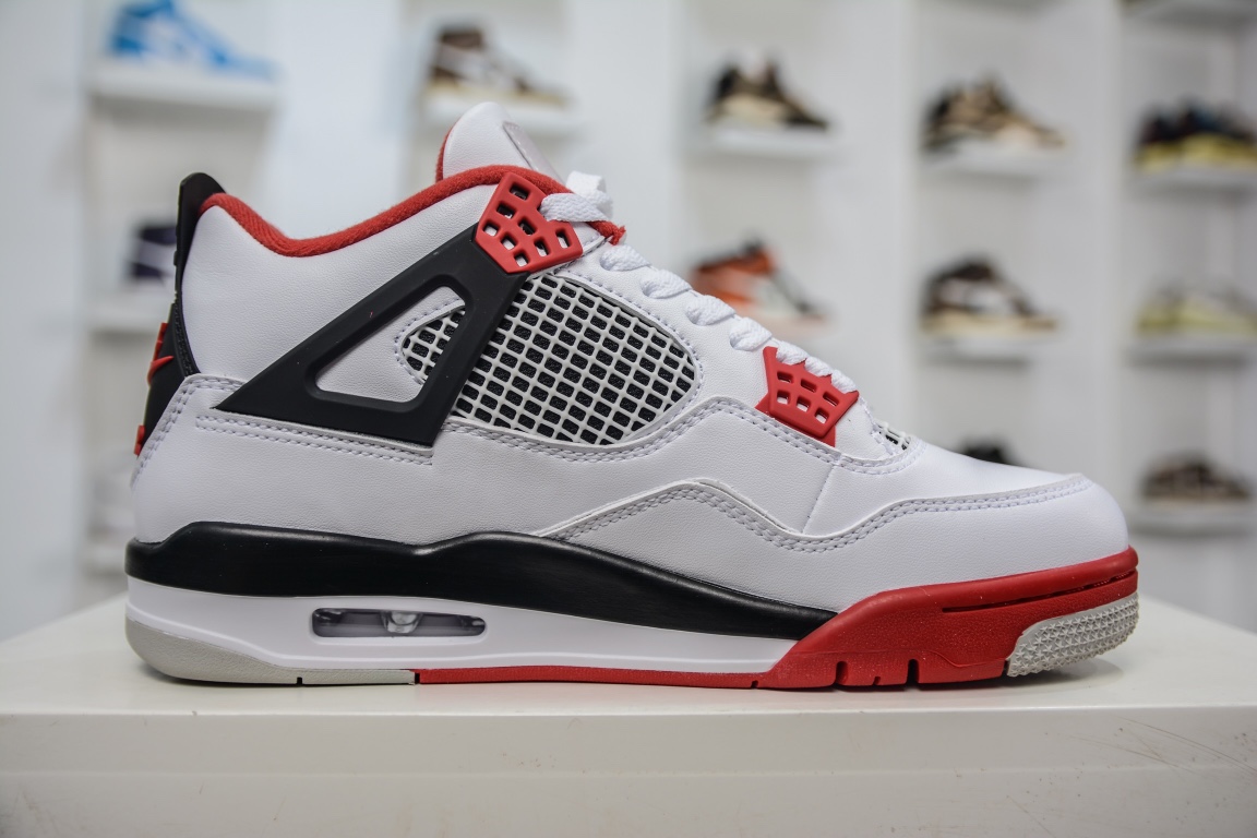 AJ4火焰红尺码40-47.5总裁G