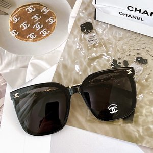 Chanel Sunglasses Lambskin Sheepskin