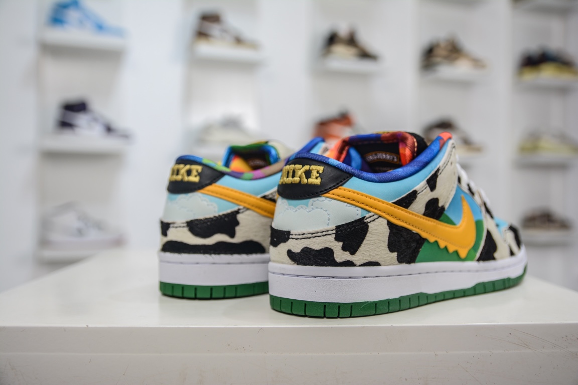 320 Nike Dunk Low Ben Jerry's 联名 SB 牛奶冰淇淋 CU3244-100