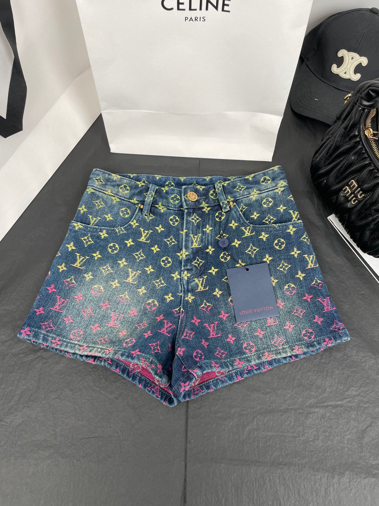 Louis Vuitton Kleding Spijkerbroek Korte Broek