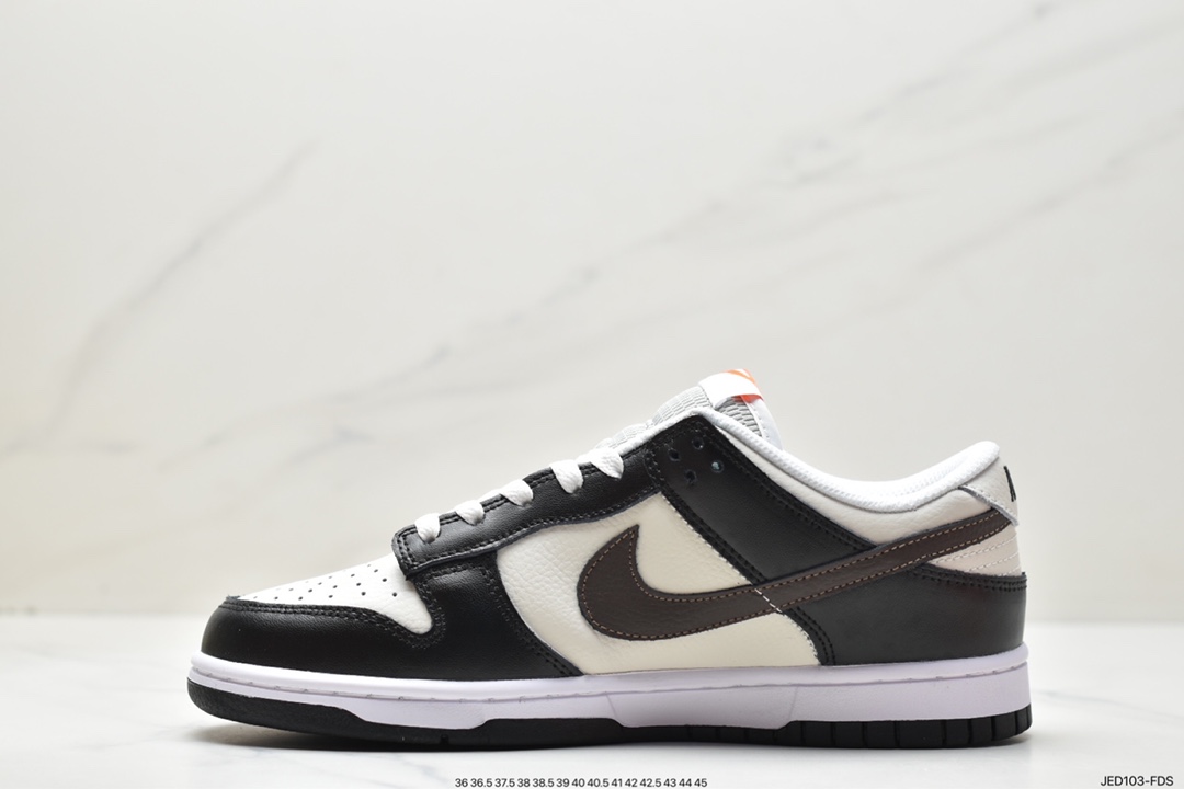 Nike SB Dunk Low ”Grey/Black/Orange/Mini Swoosh” dunk shoes ”Grey Black Orange Mini Swoosh” FN7808-001