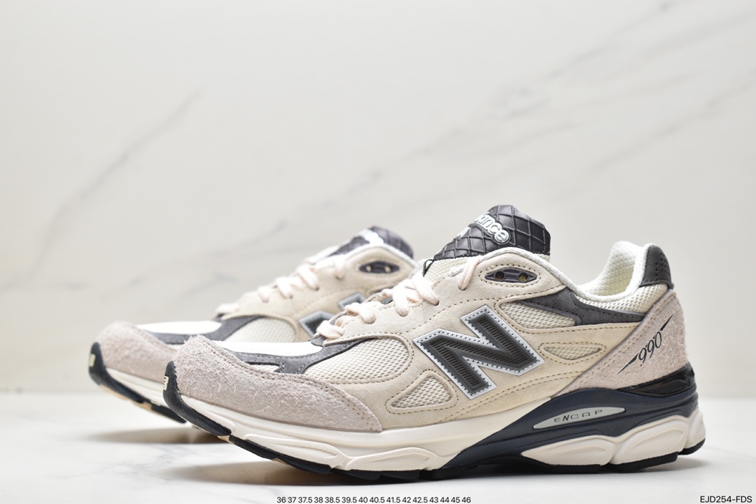 Pure original version New Balance 990V3 series M990AD3 retro casual running shoes