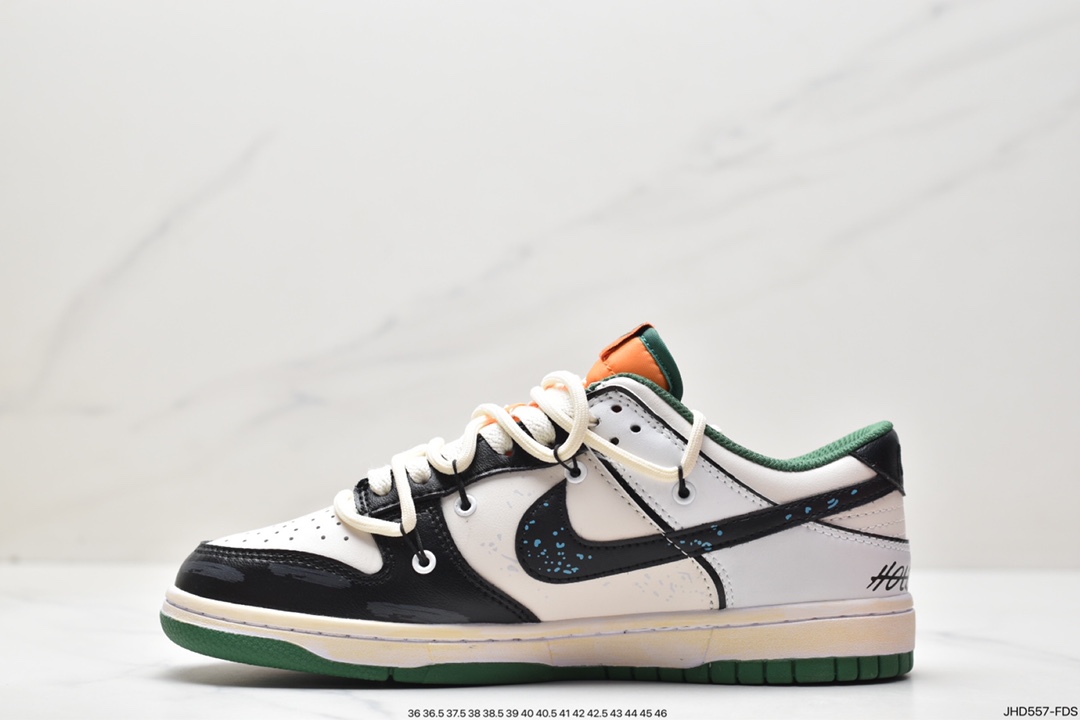 Nike SB Dunk Low Pro Black and White Panda Dunk Series Retro Low-top Sneakers DD1391-300