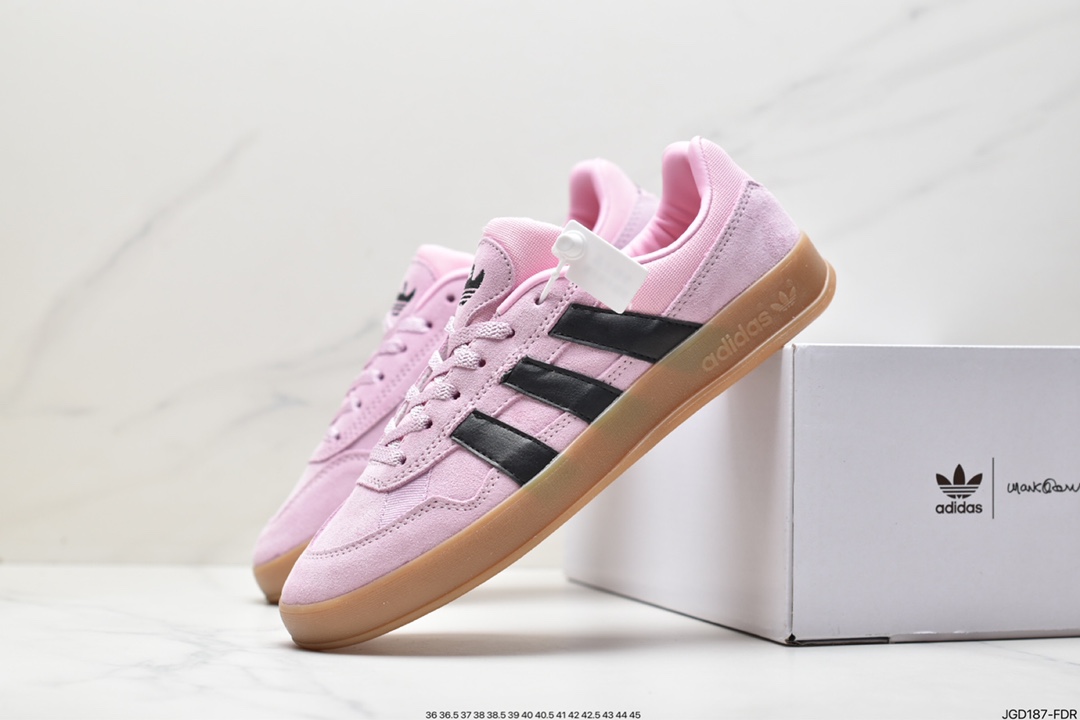 Adidas Gonz Aloha Super One Black Eye joint pink German training shoes HQ2032