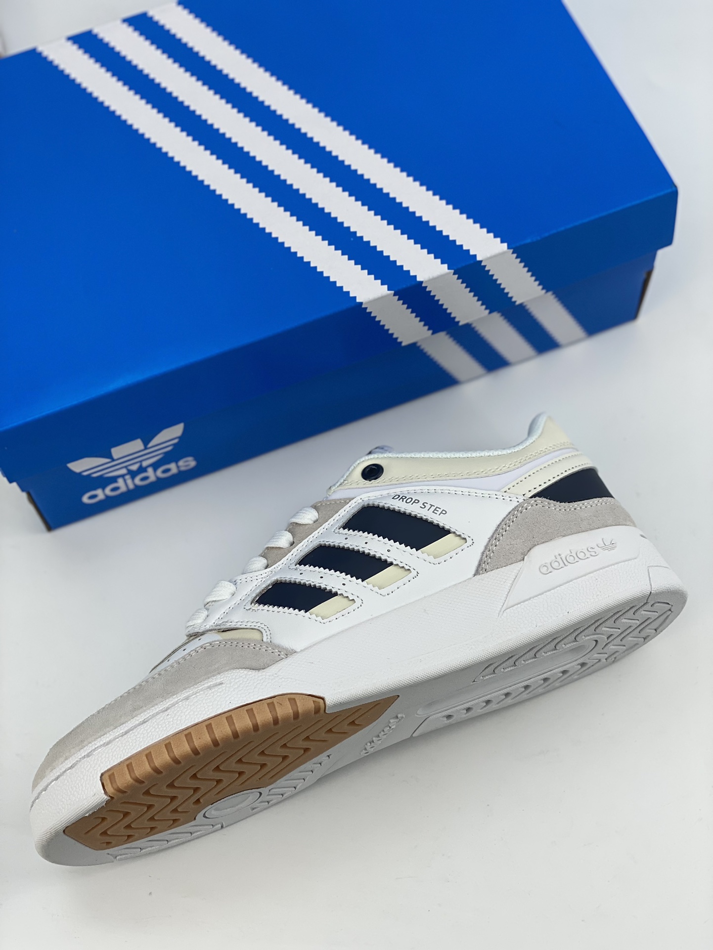 Overseas channel version original box original label Adidas Drop Step XL low-top classic campus retro sneakers HQ7133