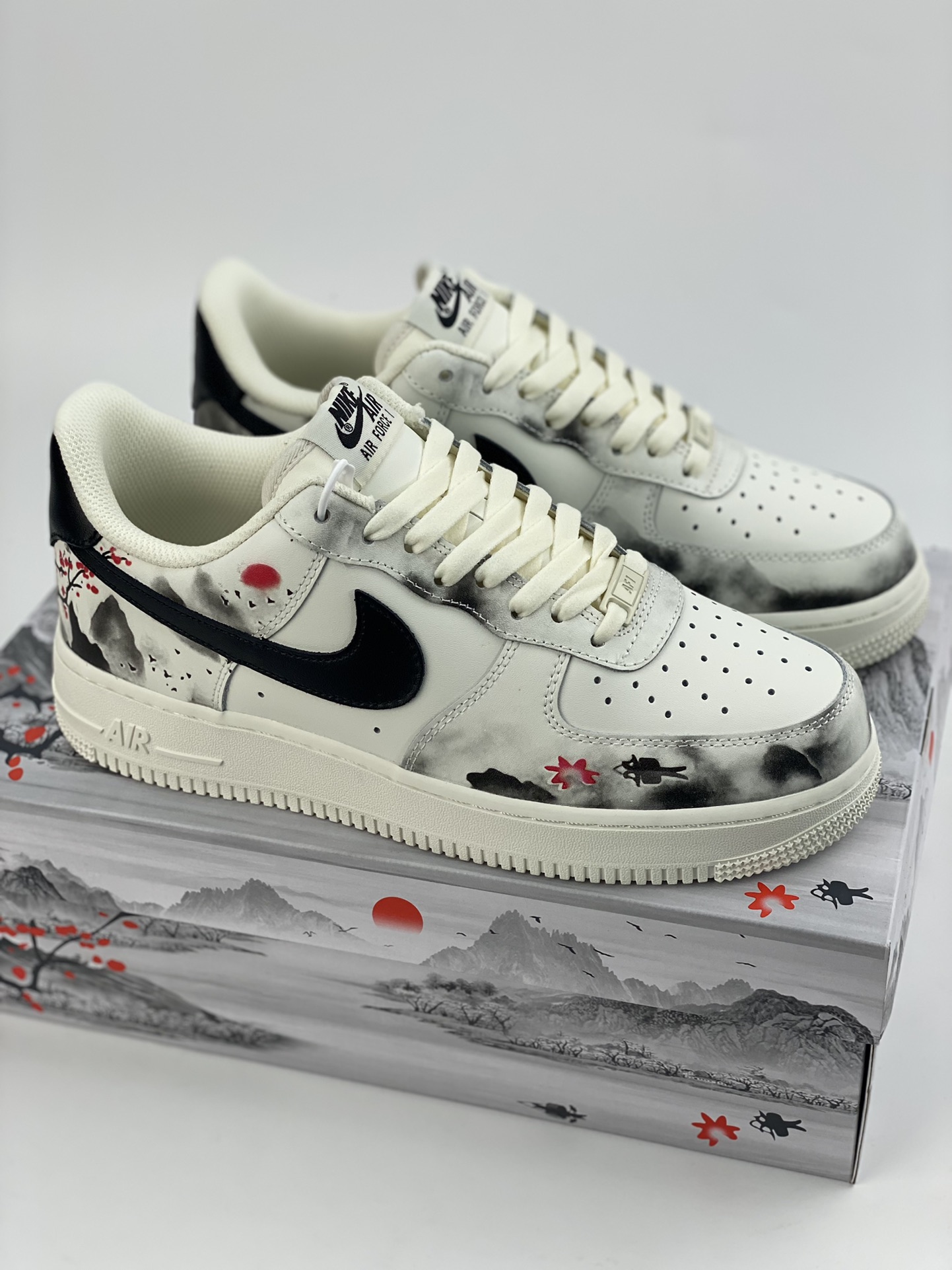 Nike Air Force 1 Low 07 Chinese Style Ink Painting BL1522-088