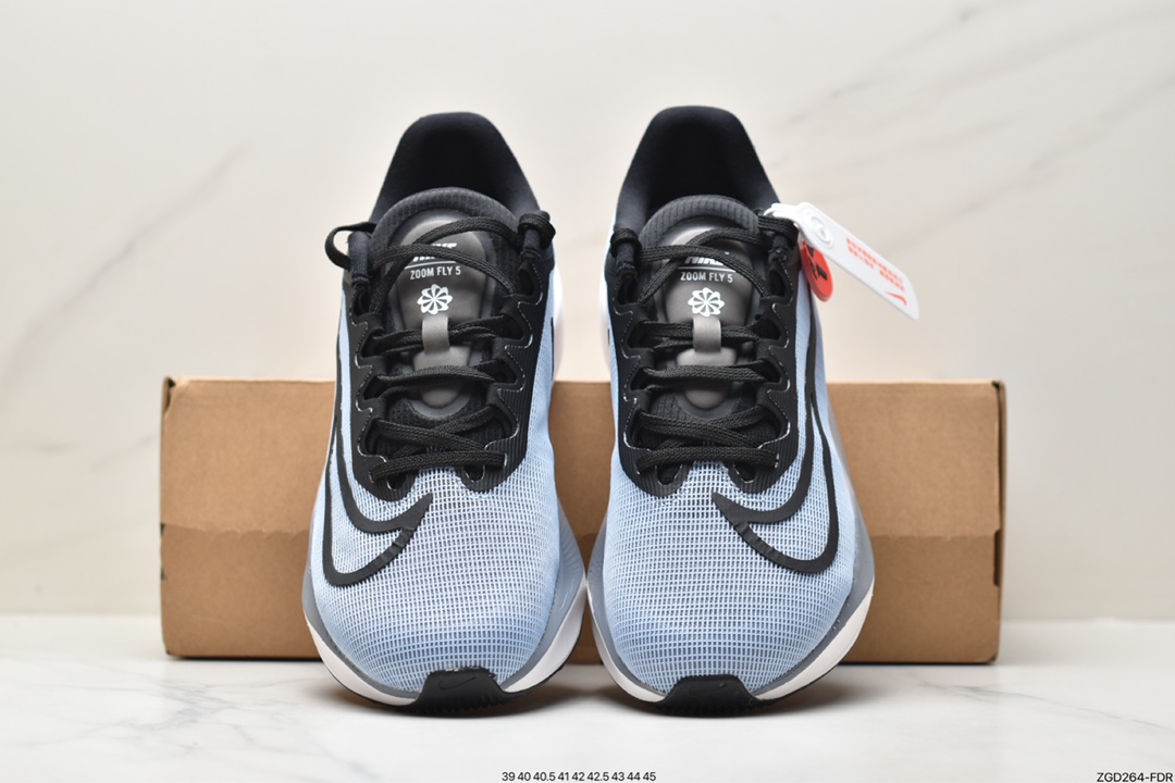 Nike Zoom Fly 5 Flight 5th Generation Marathon Series Low-top Breathable Casual Sports Jogging Shoes DM8968-401