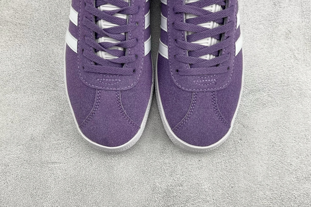 adidas originals Gazelle 85 purple and white GY2530