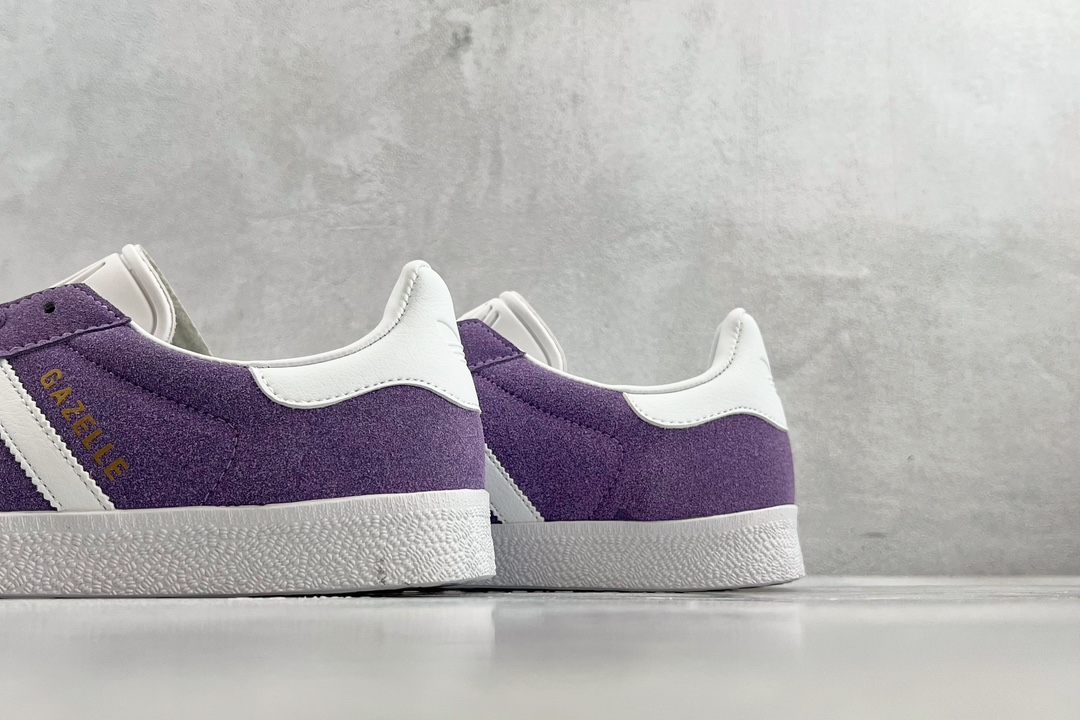 adidas originals Gazelle 85 purple and white GY2530