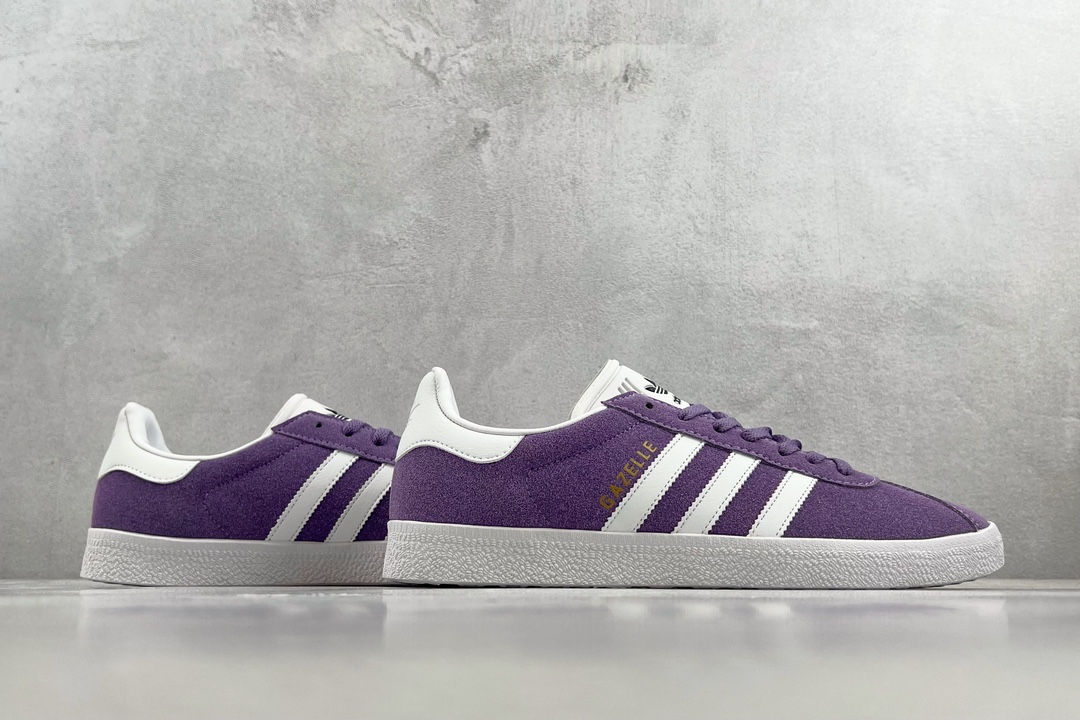 adidas originals Gazelle 85 purple and white GY2530