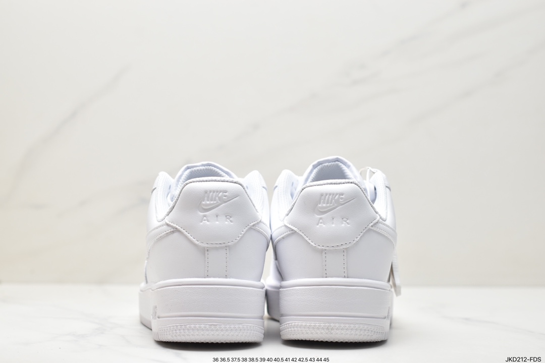 All-white ultra-lightweight version” Nk Air Force 1 Mid Air Force One sneakers 845052-101