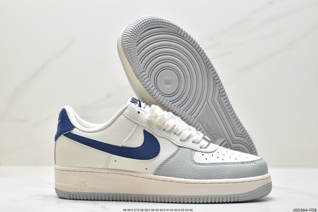 Nike Air Force 1 Low 07'' Little Paris Haze Blue 3M Reflective CT5566-033 is released overseas