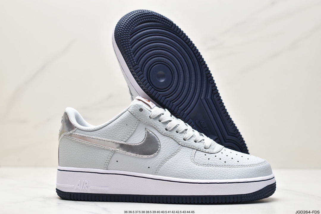 Nike Air Force 1 Low 07'' Little Paris Haze Blue 3M Reflective CT5566-033 is released overseas