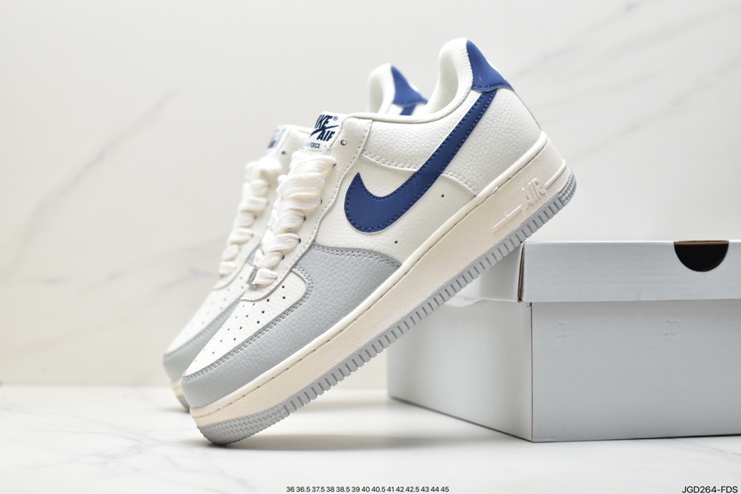 Nike Air Force 1 Low 07'' Little Paris Haze Blue 3M Reflective CT5566-033 is released overseas