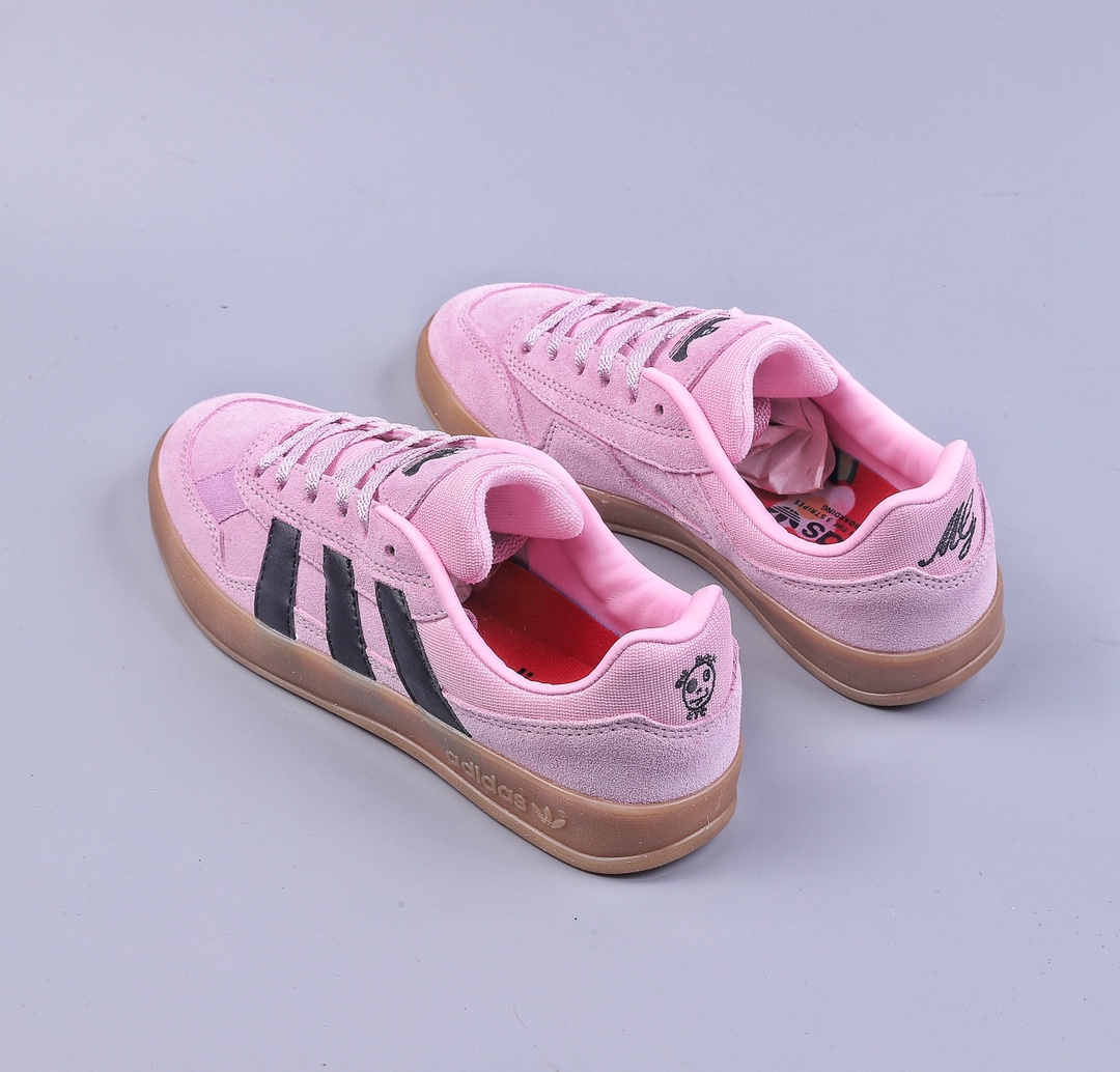 200 YH adidas originals Aloha Super "One Black Eye" 防滑减震耐磨 HQ2032