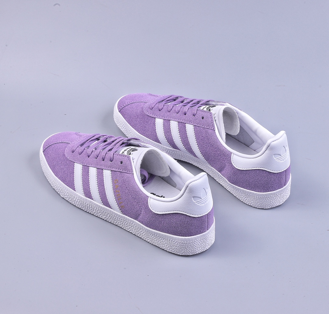 adidas Originals Gazelle 85 clover casual non-slip wear-resistant low-top sneakers GY2530