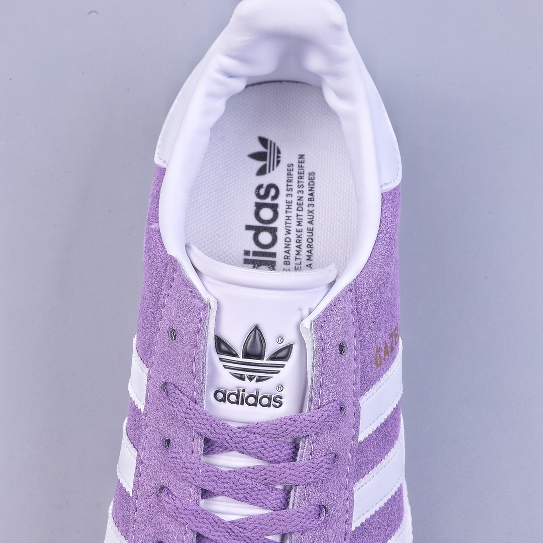 adidas Originals Gazelle 85 clover casual non-slip wear-resistant low-top sneakers GY2530