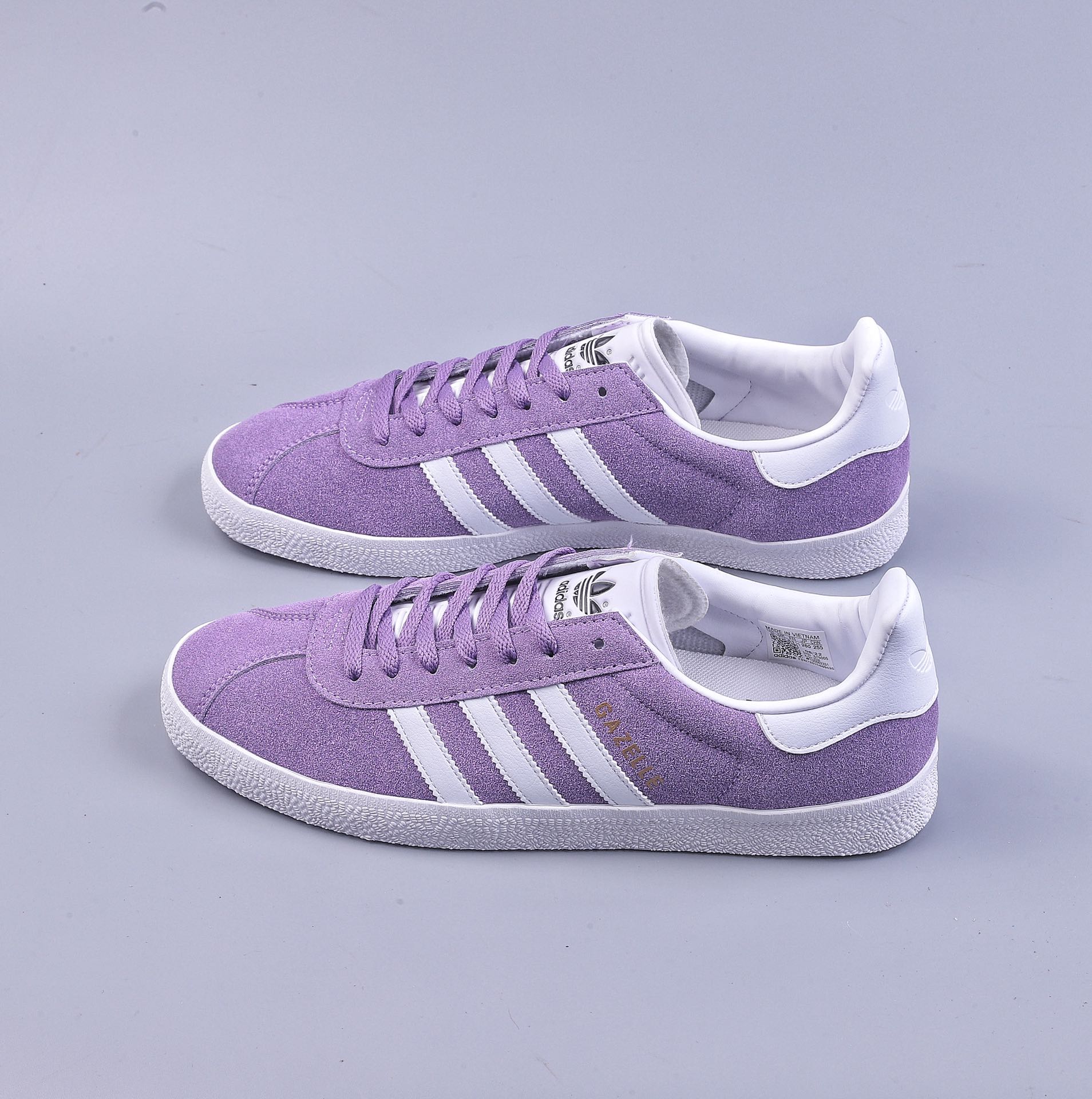 adidas Originals Gazelle 85 clover casual non-slip wear-resistant low-top sneakers GY2530