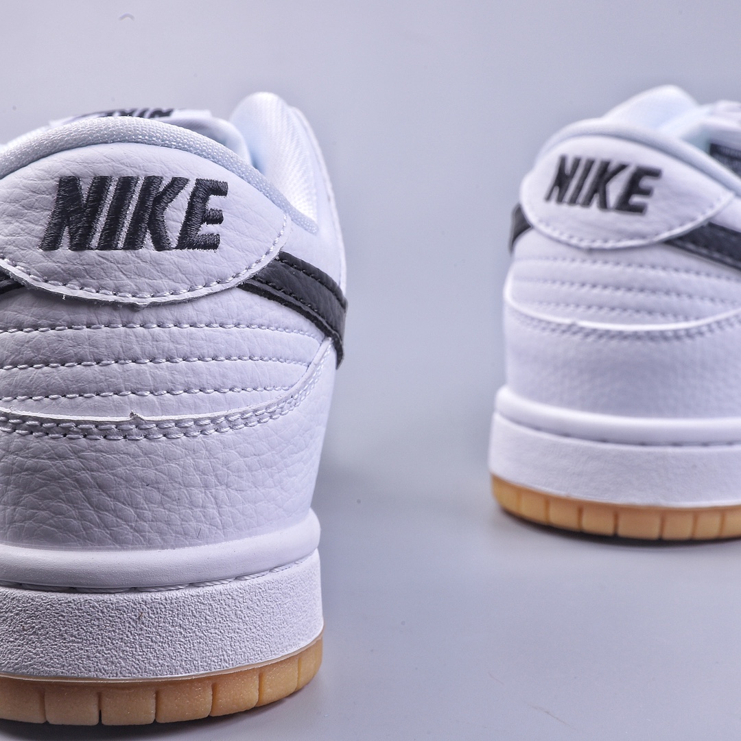 200 Nike SB Dunk Low Pro lso ”White Gum” 白黑生胶 CD2563-101