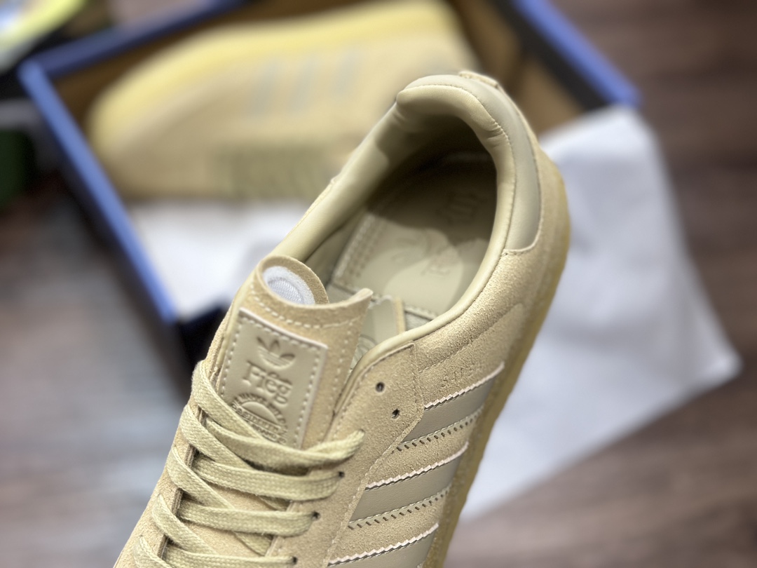 Kith x Clarks x Adidas Originals 8th Street Samba ”Chalk White” Original version ID7297