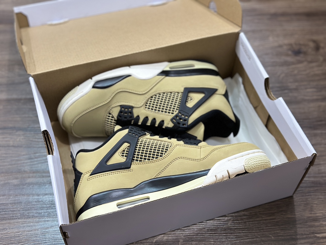 Air Jordan 4 AJ4 Retro Milk Tea AQ9129-200