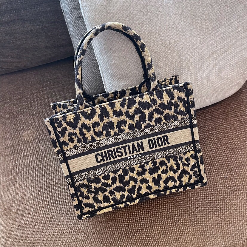Dior Book Tote Online
 Handbags Tote Bags Leopard Print