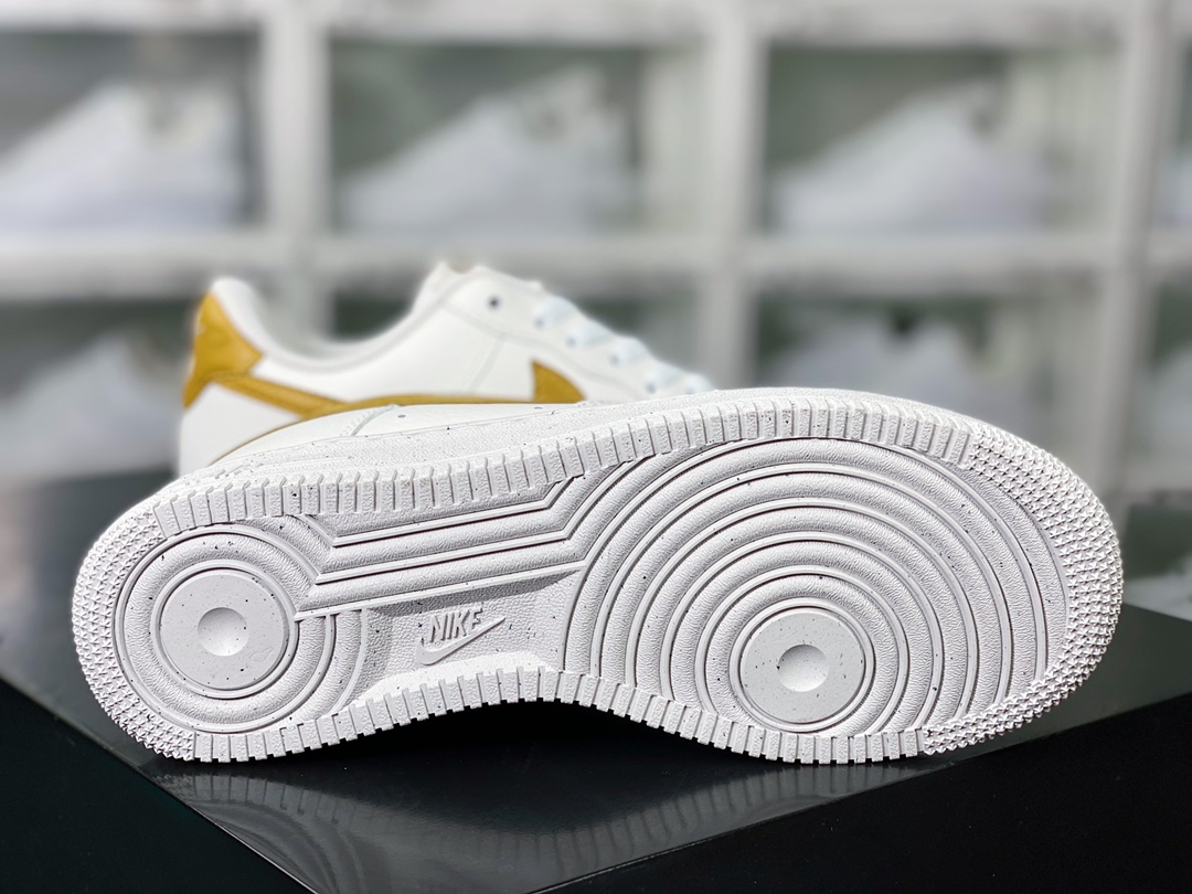 200  Wmns Air Force 1’07 Low Next Nature”Bronzine”空军一号板鞋“皮革米白古铜棕钩子”DV3808-101