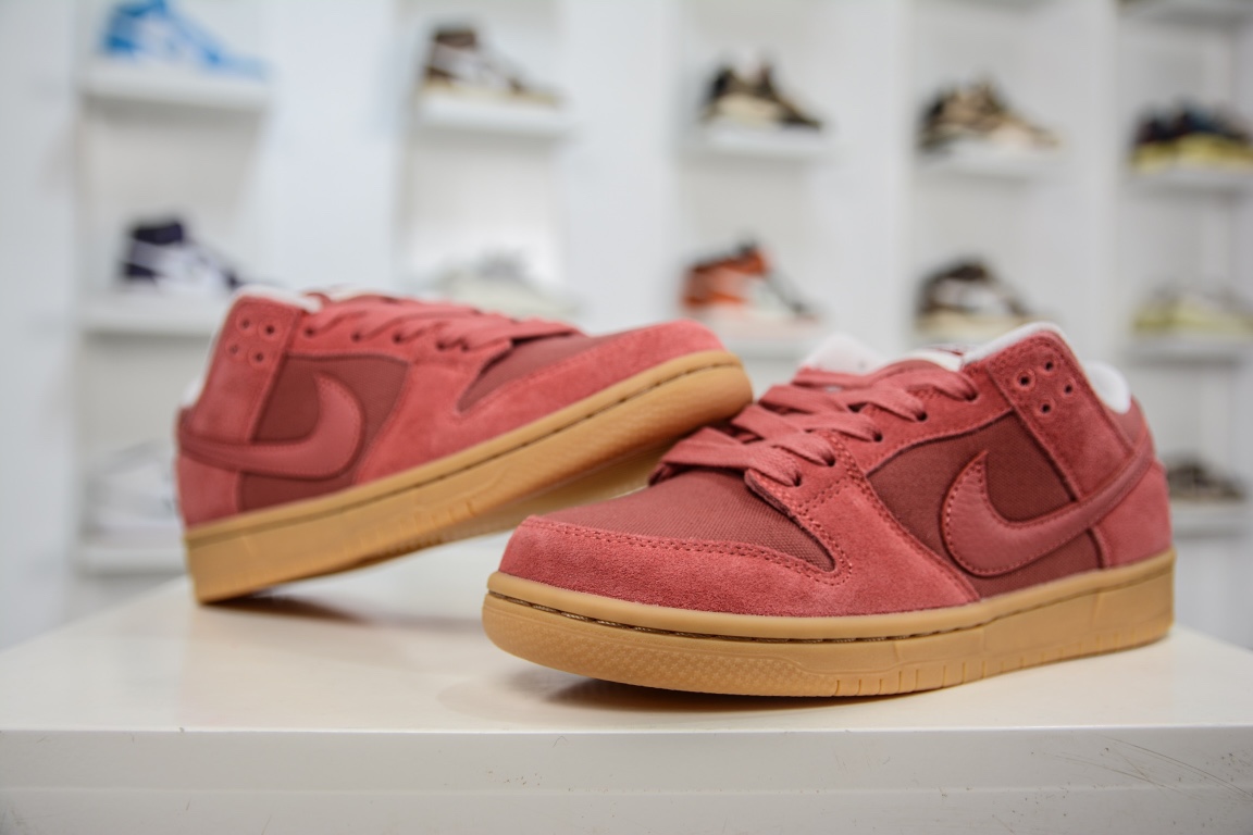 280 T AY版出货NK Dunk SB Low "Red Gum" 红石榴 DV5429-600