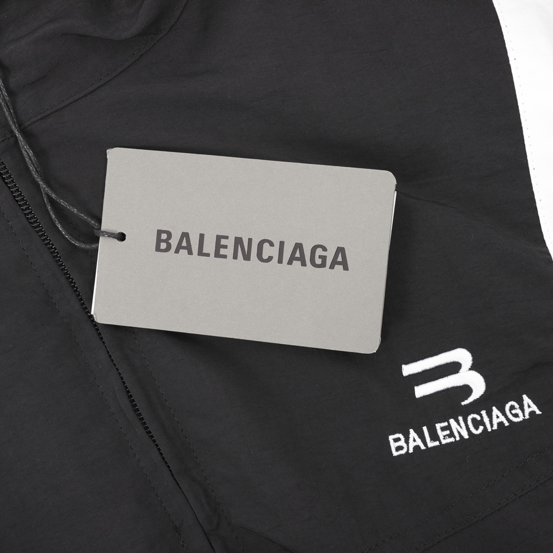 300 Balenciaga/巴黎世家 刺绣立领拉链夹克外套