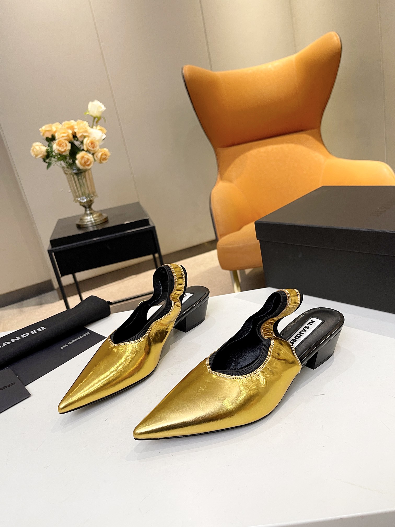 Jil Sander Shoes Sandals Cowhide Genuine Leather Sheepskin Spring/Summer Collection