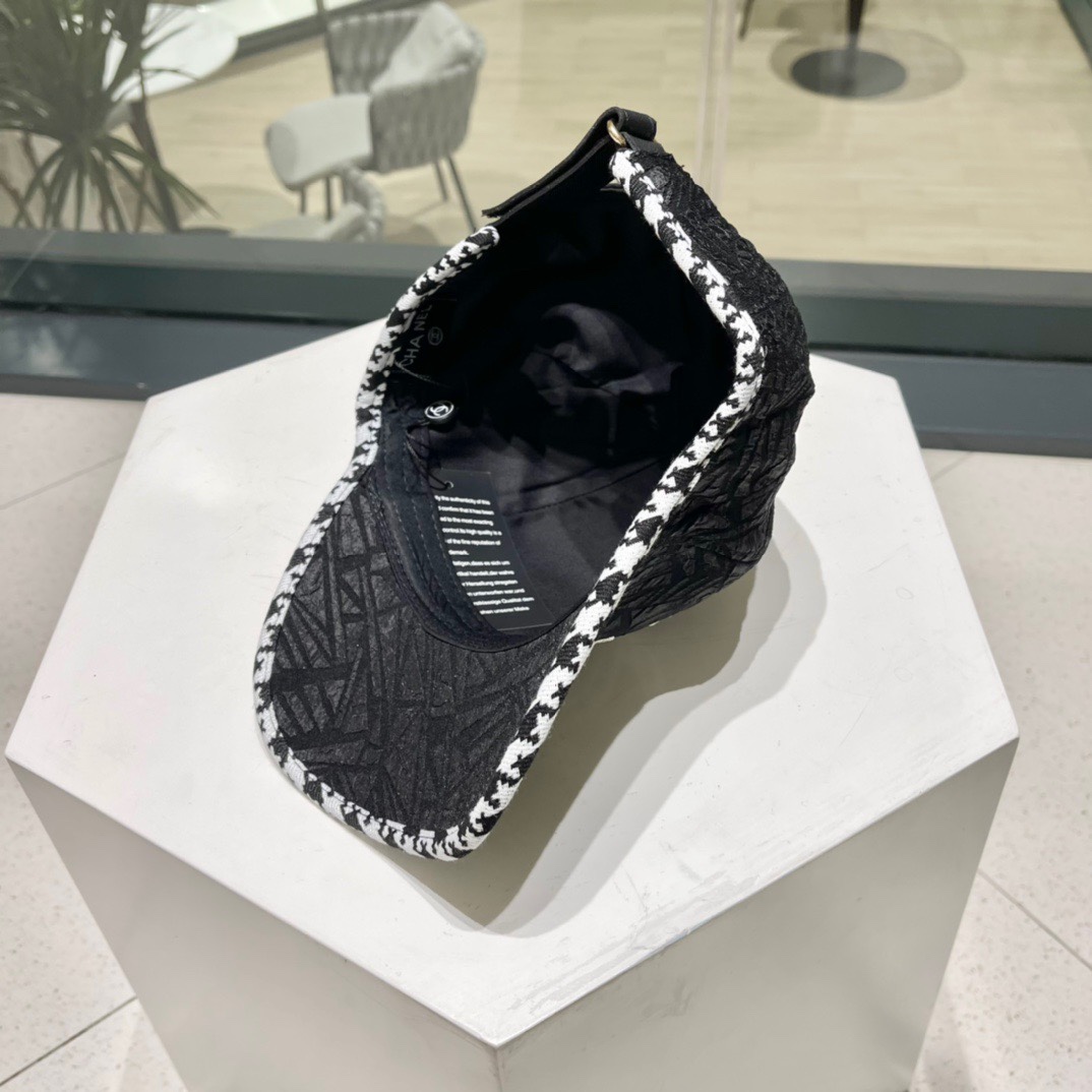 🧢CHANEL香奈儿 2023新款典经款棒球帽，细节做都工很精致，经男典女都🉑经回典货