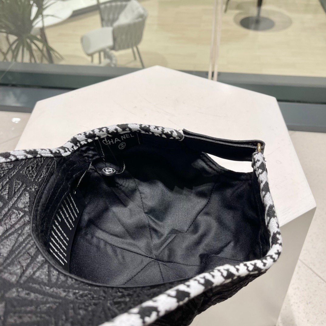🧢CHANEL香奈儿 2023新款典经款棒球帽，细节做都工很精致，经男典女都🉑经回典货